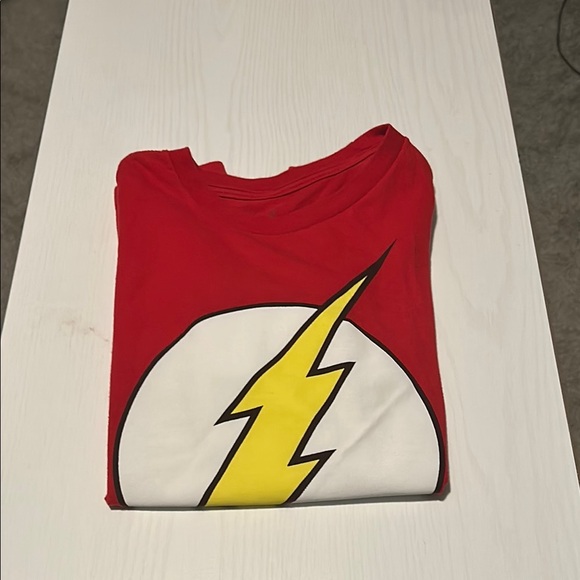 DC Comics Red Flash Logo T-Shirt - Picture 4 of 4